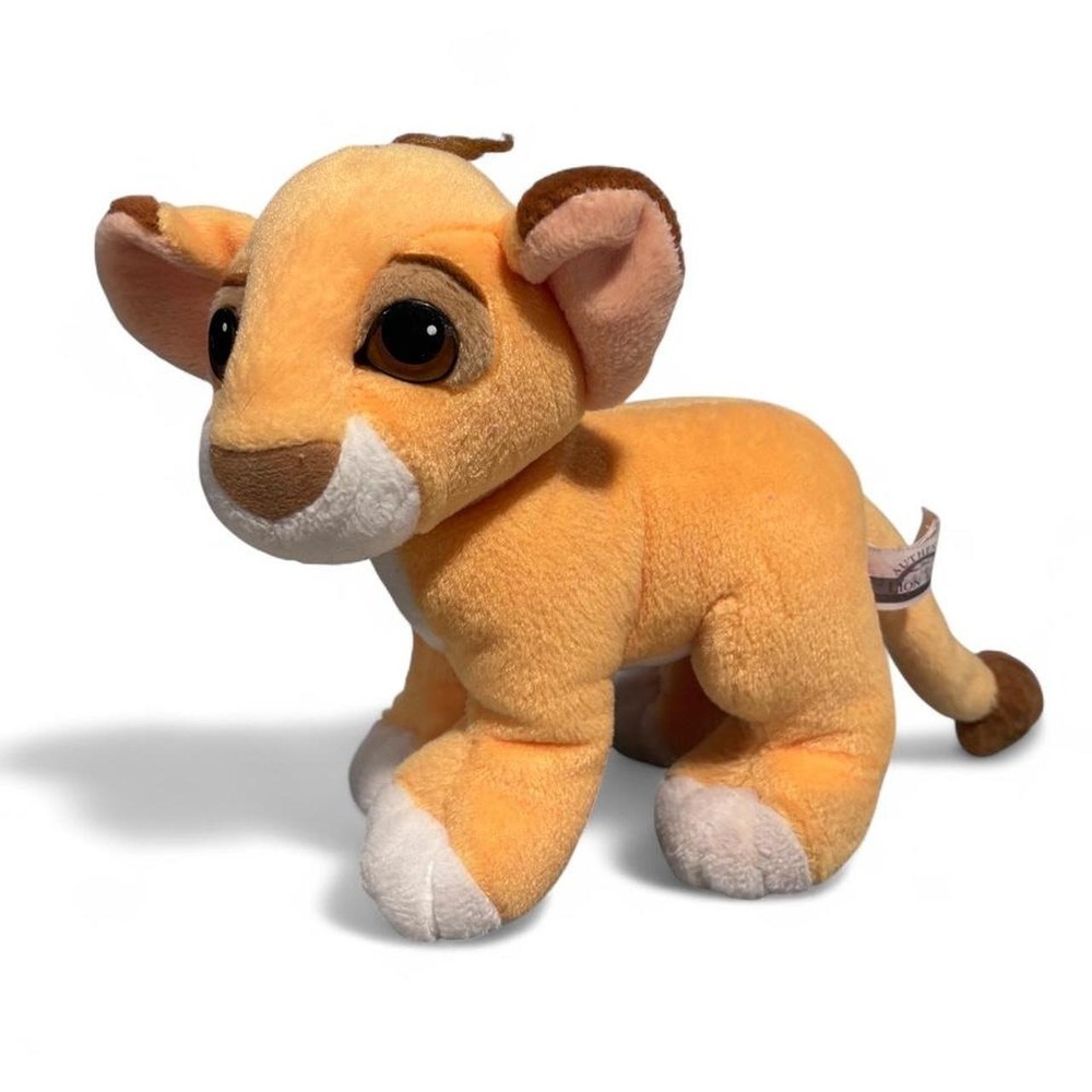Disney The Lion King Young Simba Plush Stuffed Animal Golden Yellow Cub